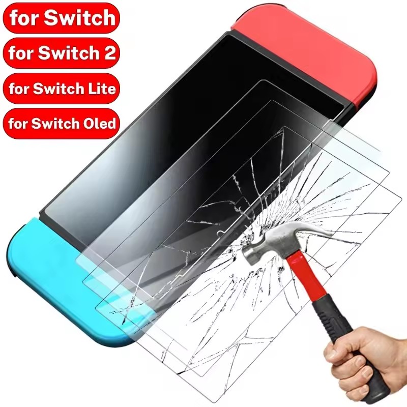 Japanese Gaming Accessories - 3/2/1PCS HD Premium Tempered Glass Screen