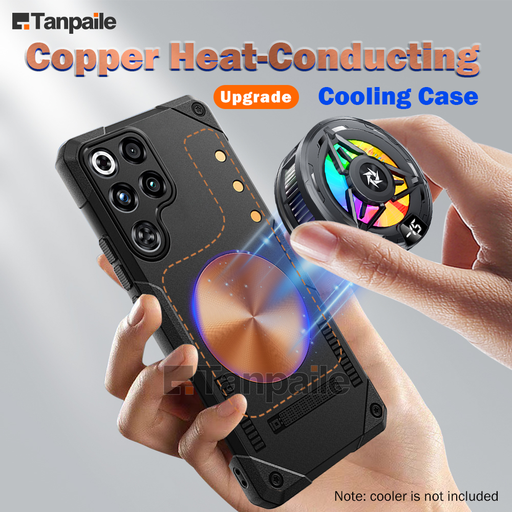 Gaming Accessories For Your Phone - Gaming Cooling Phone Case For Red