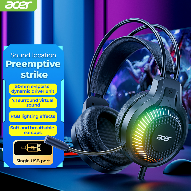 Gaming Accessories Razer - RGB Cool Lighting Wired Earphones Low
