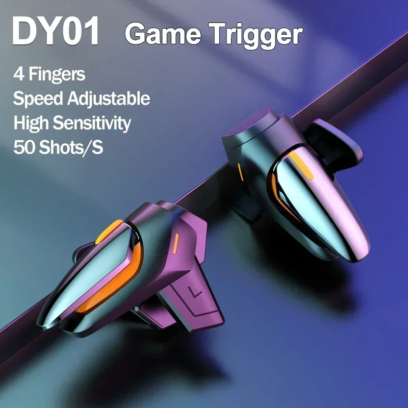 Gaming Accessories For Room - DY01 Mobile Phone 4 Fingers Gamepad