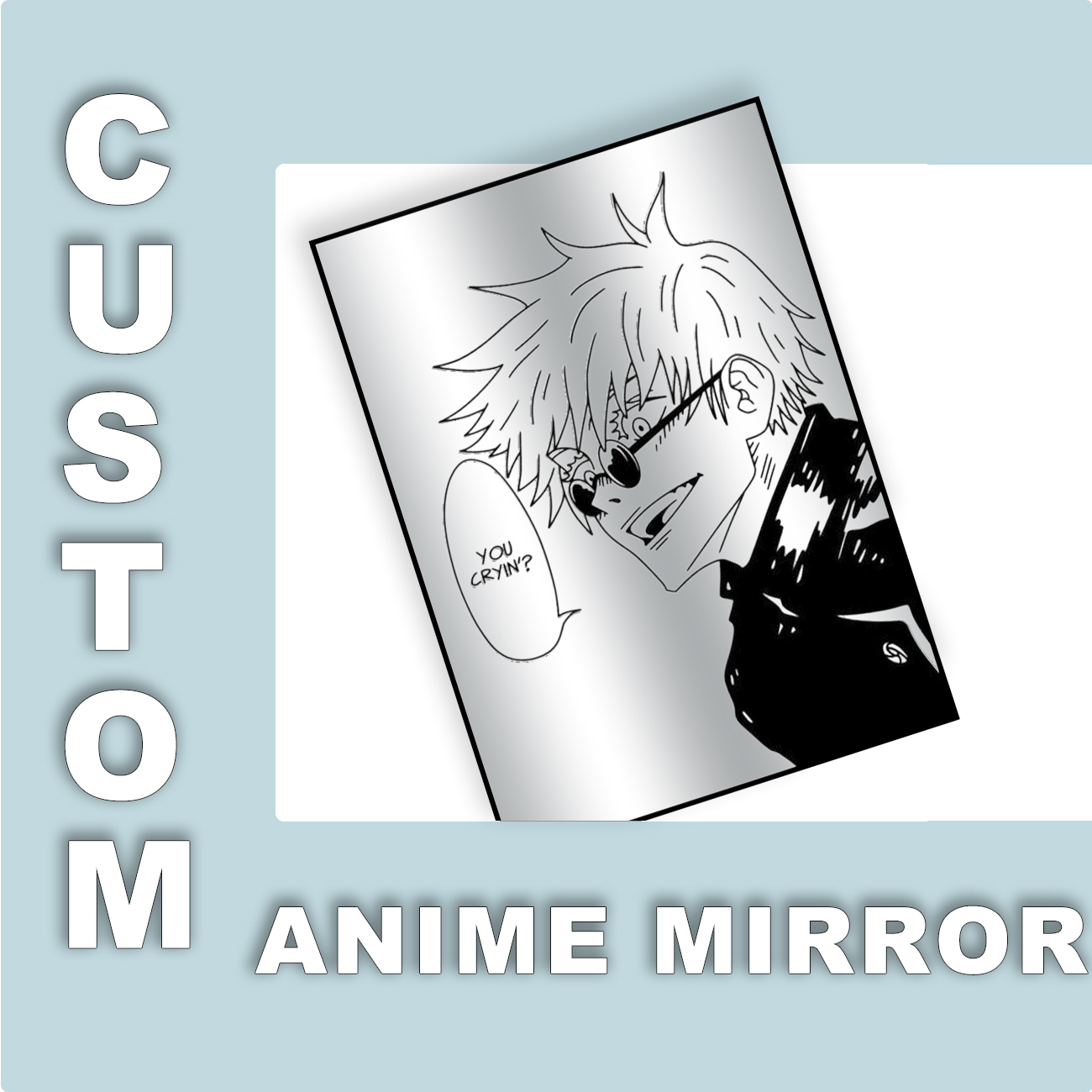 Custom Design Anime Mirror Vin – Gaming Accessories For Room recenzja i cena