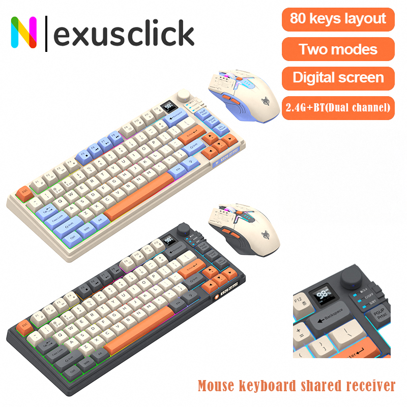New Dual-Mode 80 Keys Wireless – Gaming Accessories Combo recenzja i cena