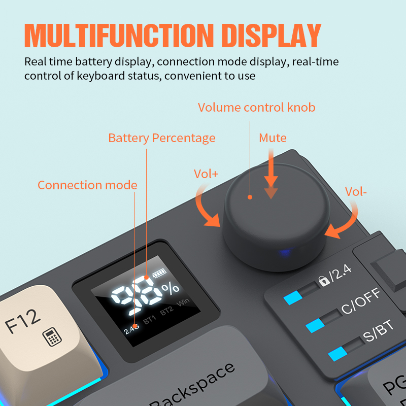 New Dual-Mode 80 Keys Wireless – Gaming Accessories Combo recenzja i cena