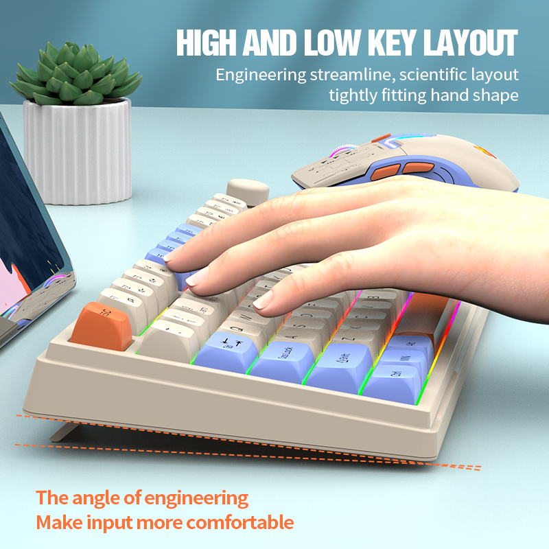 New Dual-Mode 80 Keys Wireless – Gaming Accessories Combo recenzja i cena