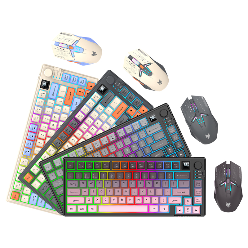 New Dual-Mode 80 Keys Wireless – Gaming Accessories Combo recenzja i cena