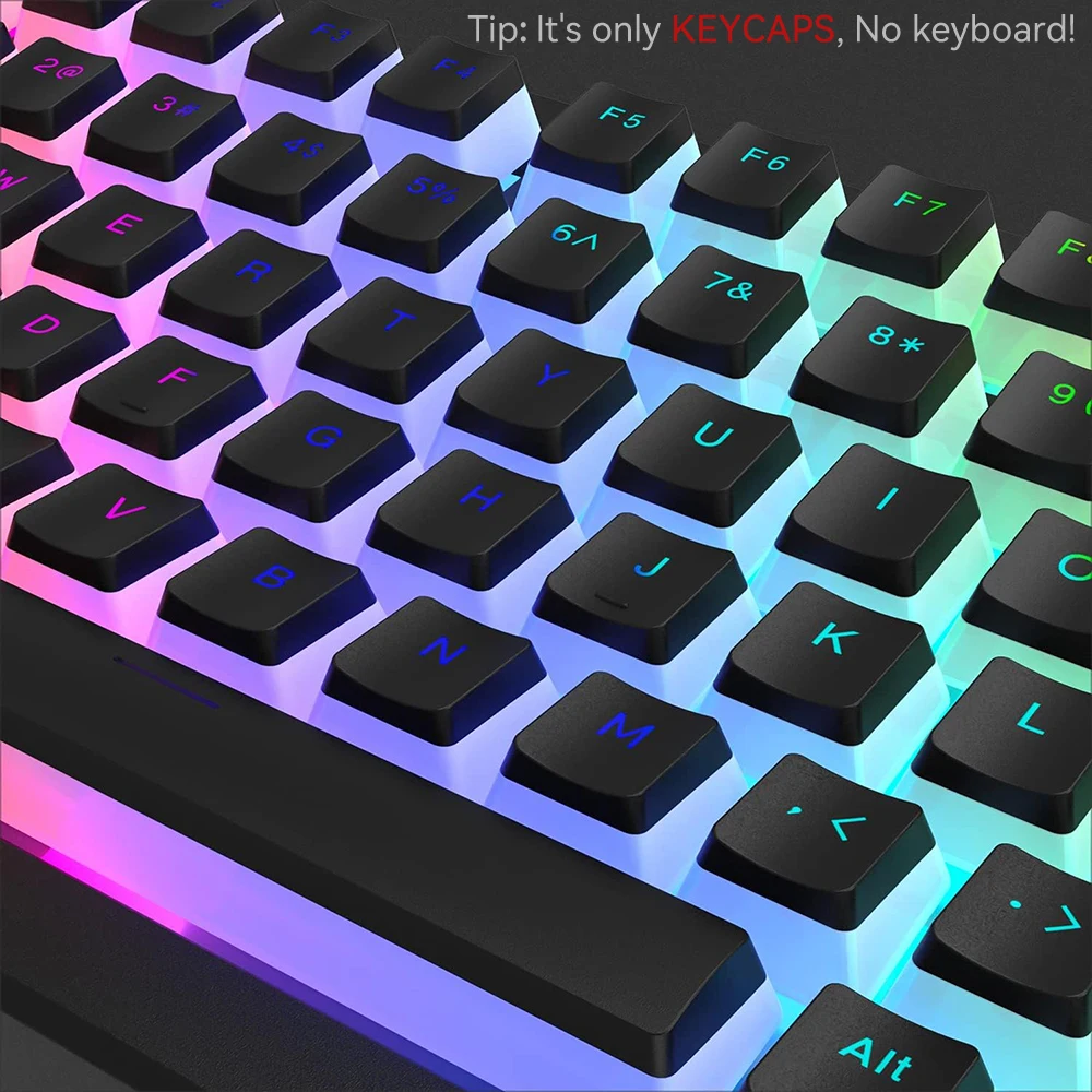 New Pudding PBT Keycaps 129 Ke – Gaming Accessories Razer recenzja i cena