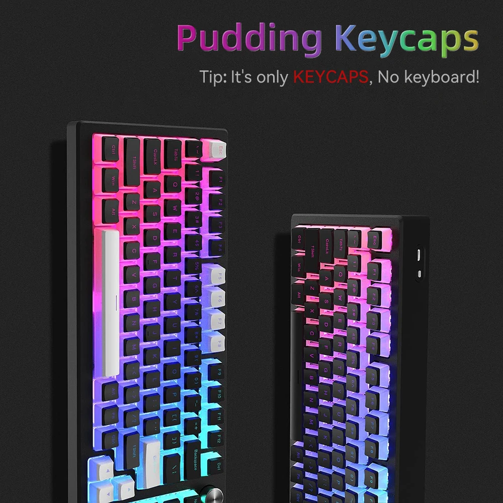 New Pudding PBT Keycaps 129 Ke – Gaming Accessories Razer recenzja i cena