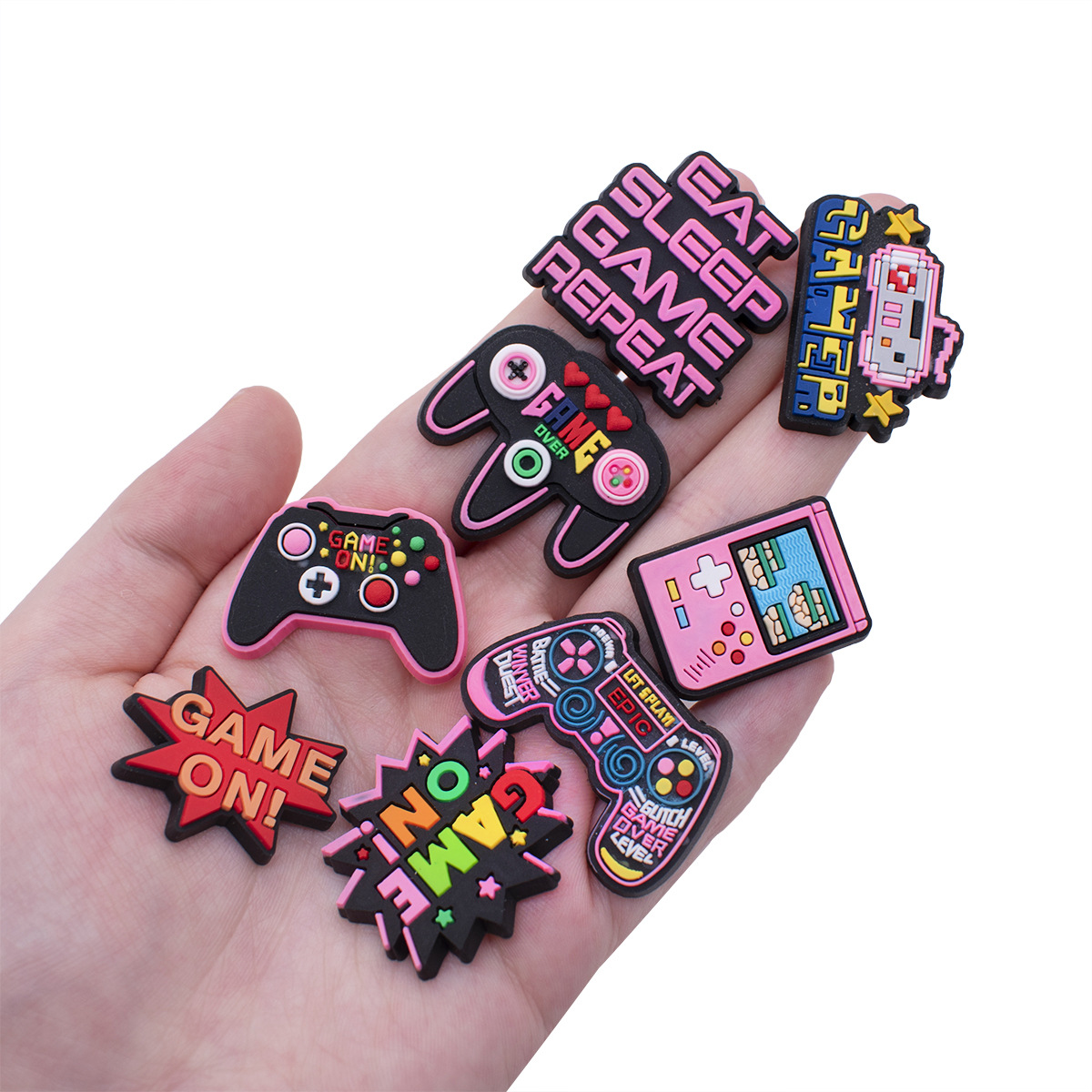 Game Shoe Charms for Crocs Acc – Gaming Accessories Kids recenzja i cena