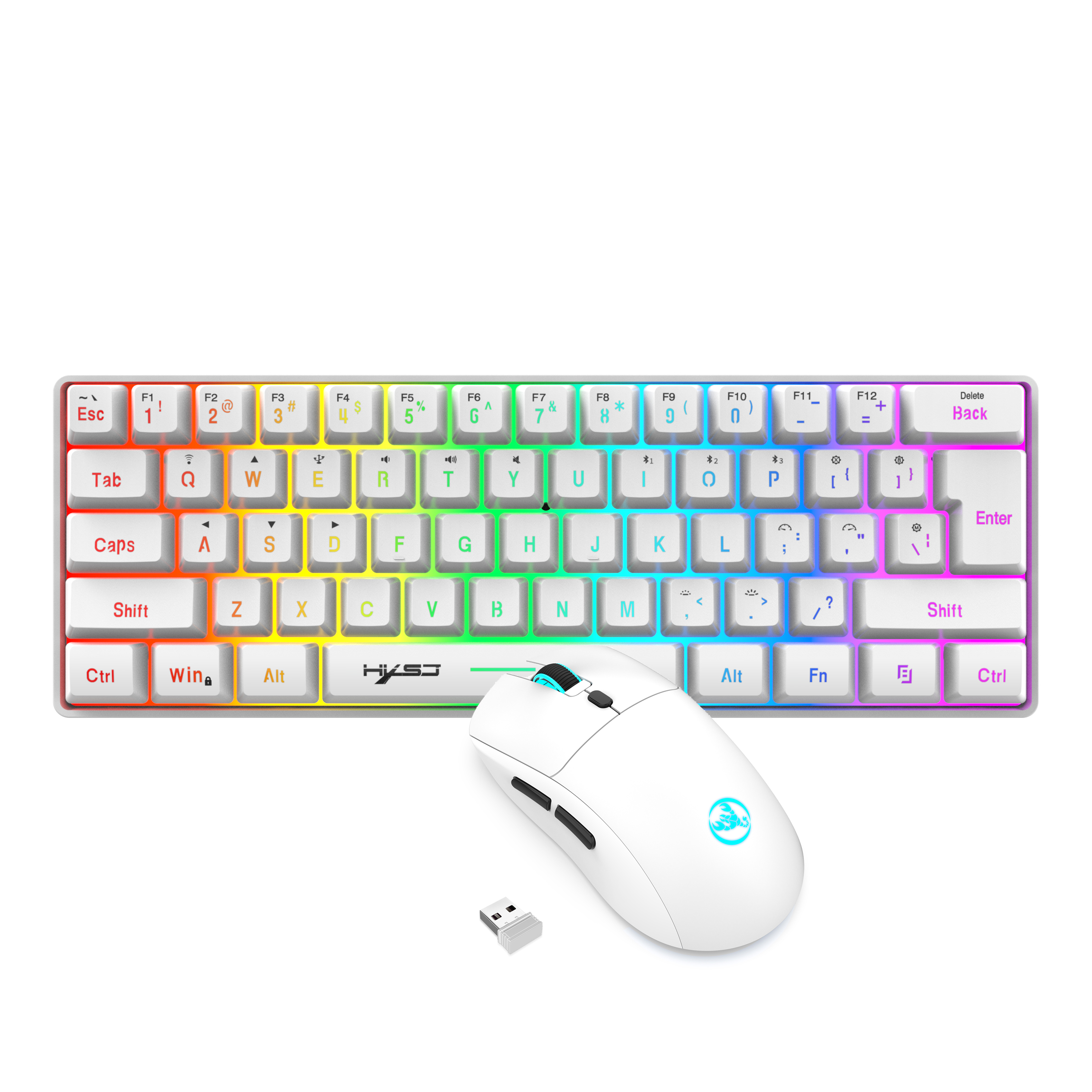 60% Wireless Gaming Keyboard a – Gaming Accessories Combo recenzja i cena