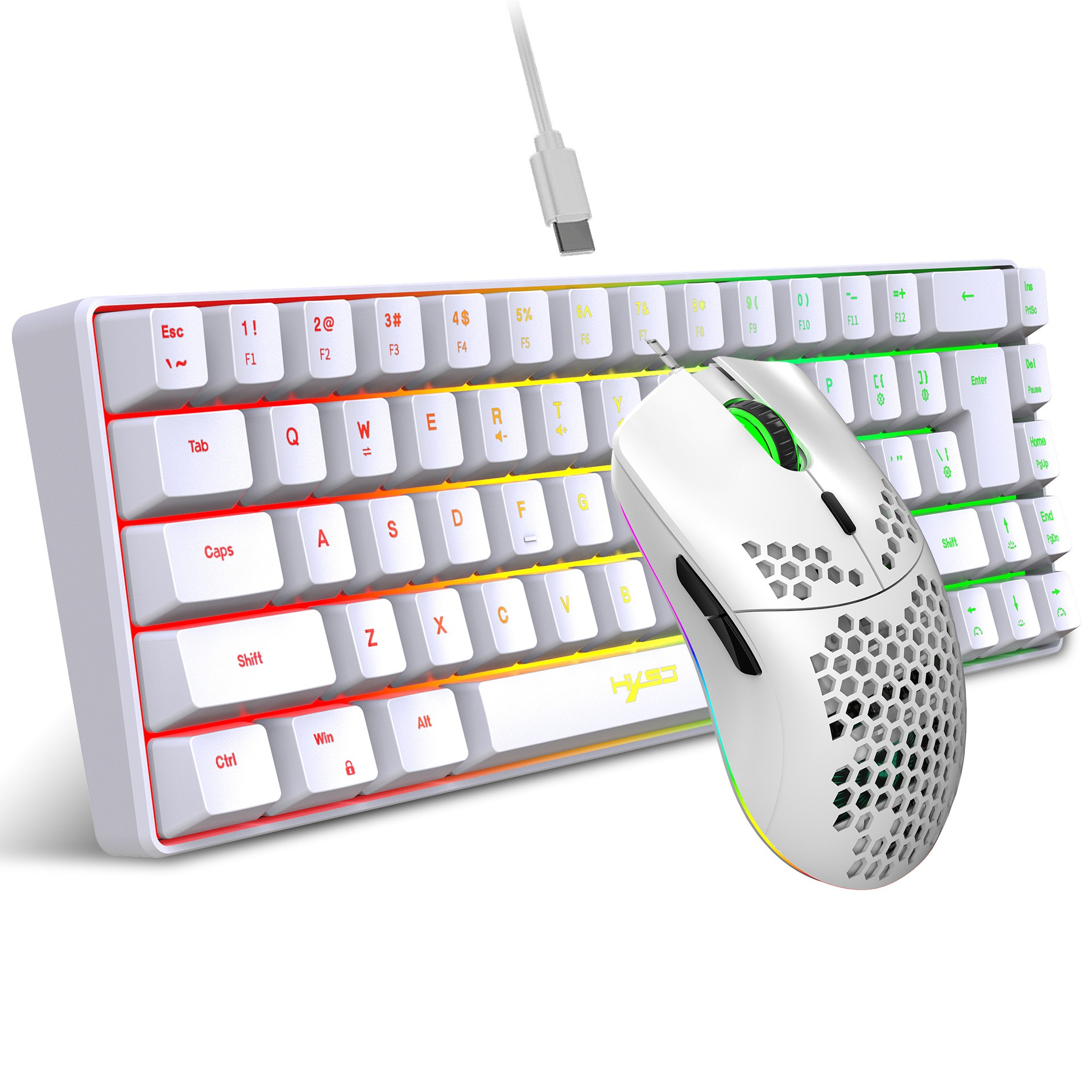 Keyboard and mouse 68key wired – Gaming Accessories Combo recenzja i cena