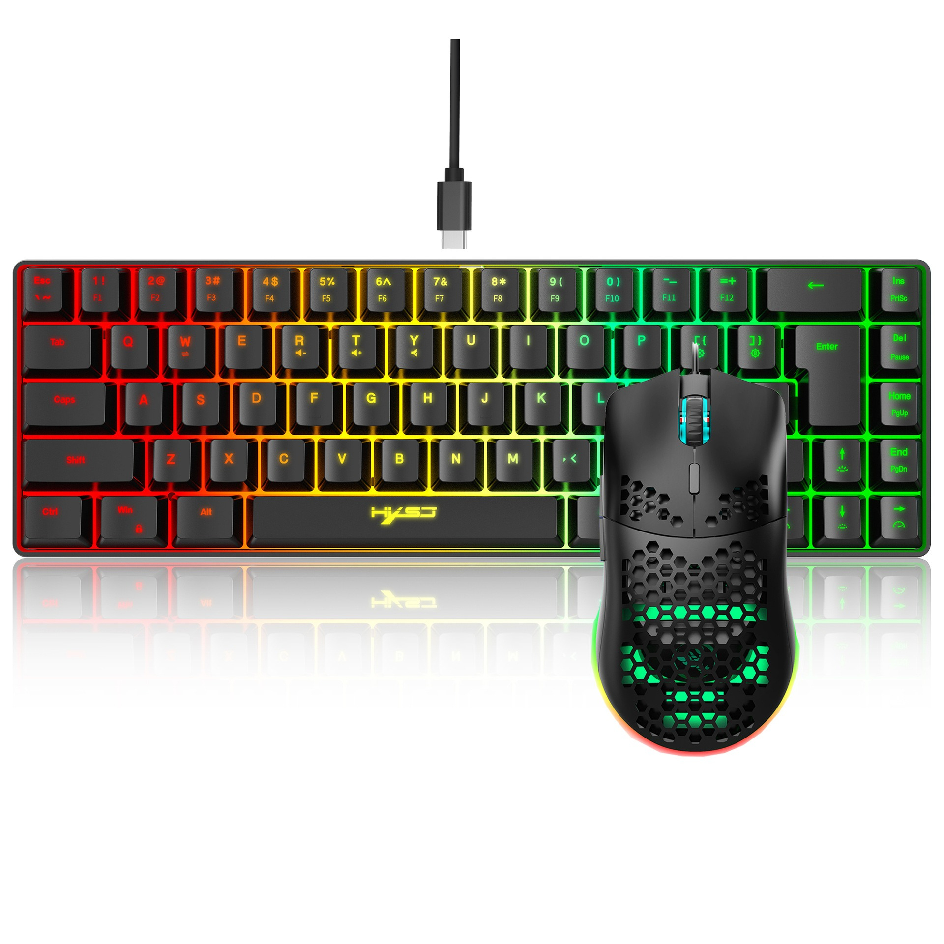 Keyboard and mouse 68key wired – Gaming Accessories Combo recenzja i cena