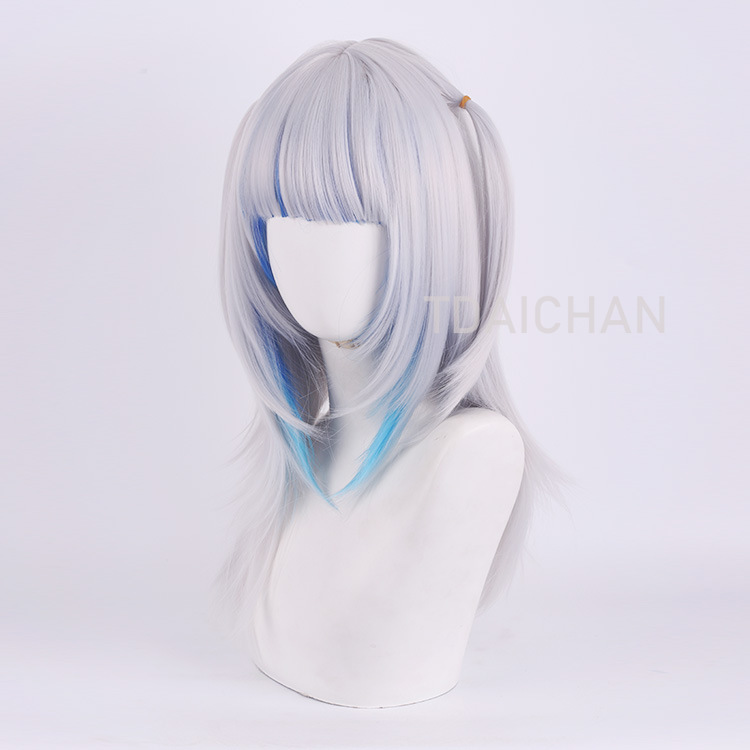 2025 Gawr Gura Cosplay Wig Whi – Virtual Gaming Accessories recenzja i cena