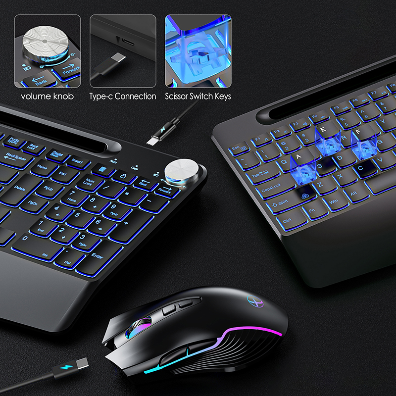2.4G&Type-C Wireless Keyboard  – Gaming Accessories Combo recenzja i cena