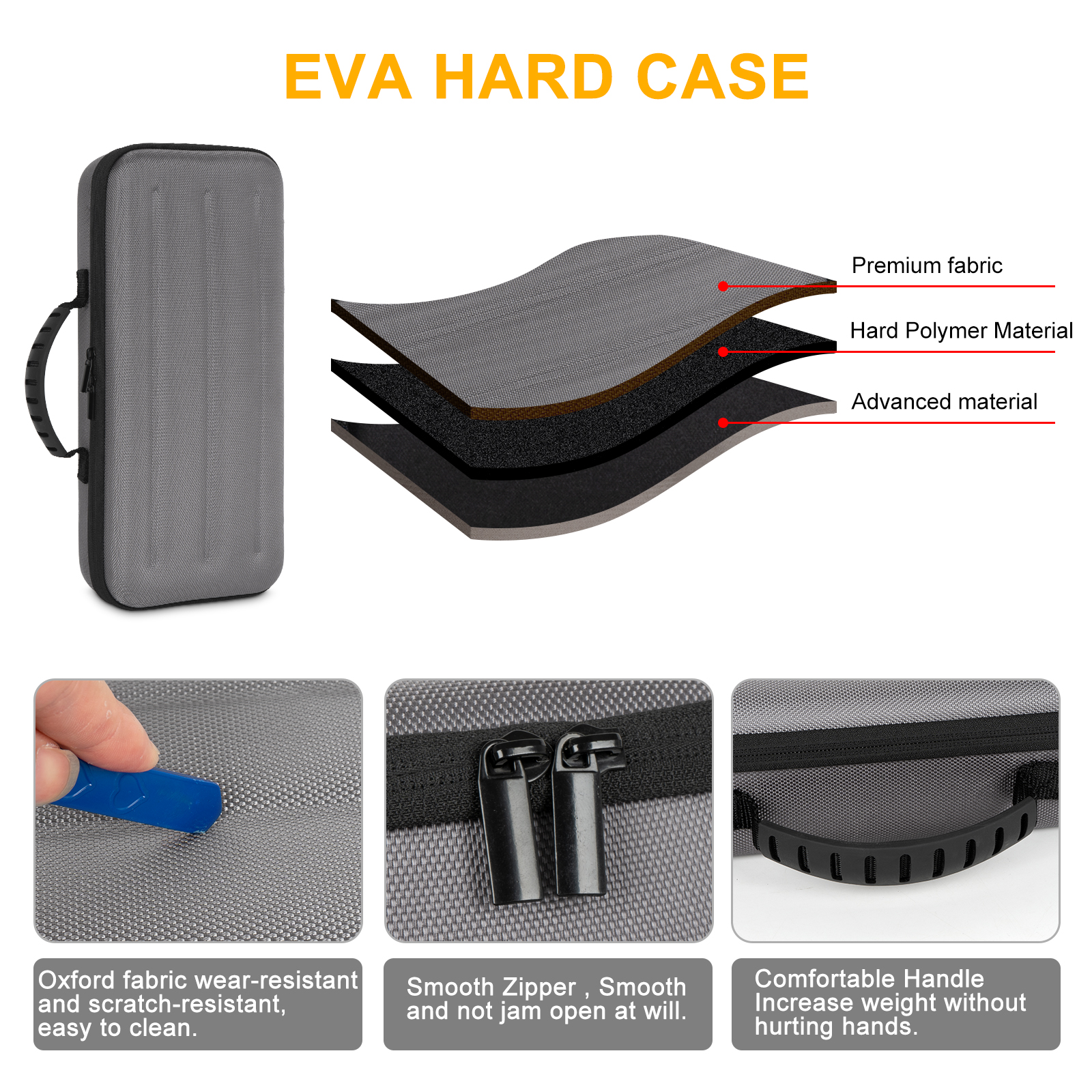Hard EVA Case for Aula F75 Gam – Gaming Accessories Bag recenzja i cena