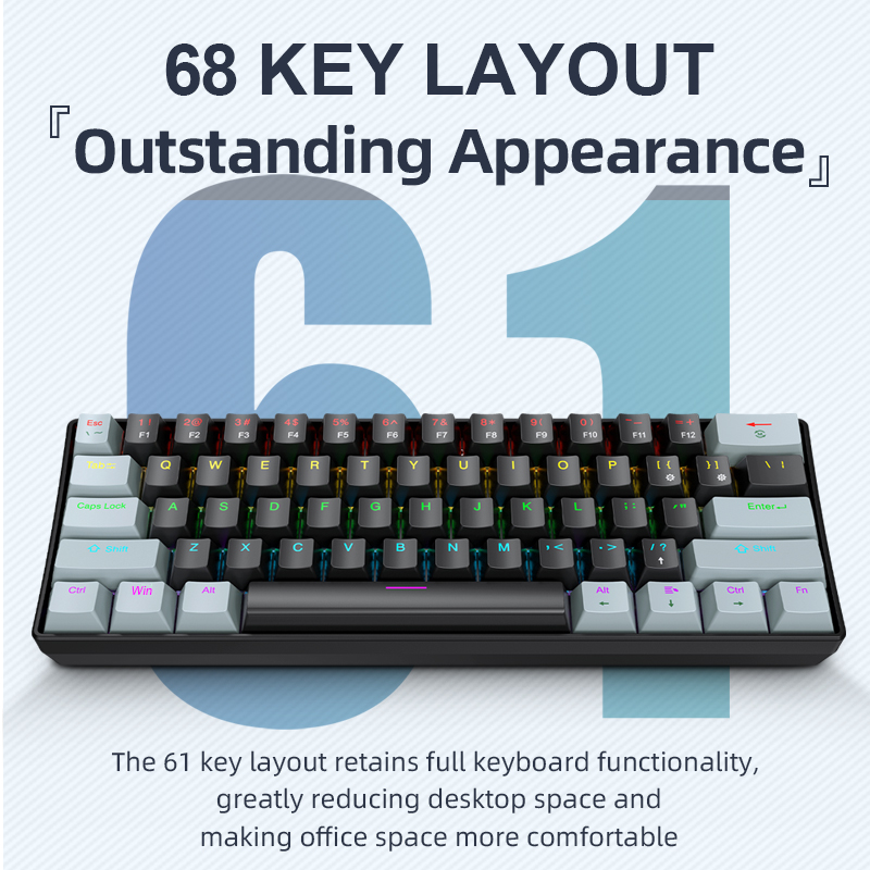 APAYADO K61 Mini Mechanical Ke – Gaming Accessories Razer recenzja i cena