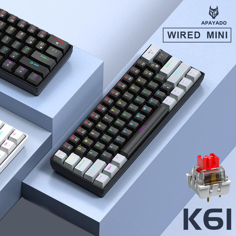 APAYADO K61 Mini Mechanical Ke – Gaming Accessories Razer recenzja i cena