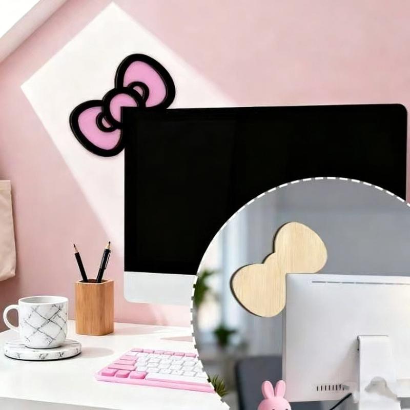 New 1/2Pcs Wooden Bowknot PC A – Gaming Accessories Kawaii recenzja i cena