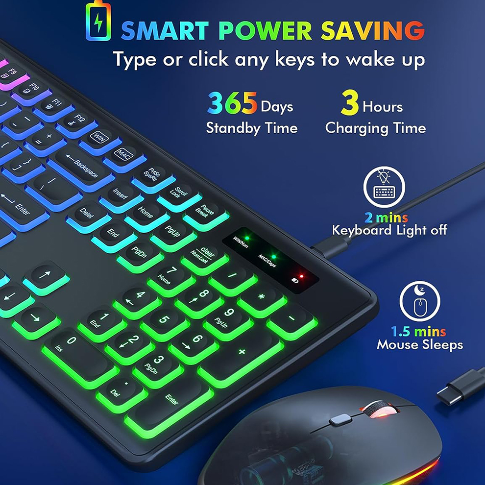 Wireless Keyboard and Mouse Co – Gaming Accessories Combo recenzja i cena