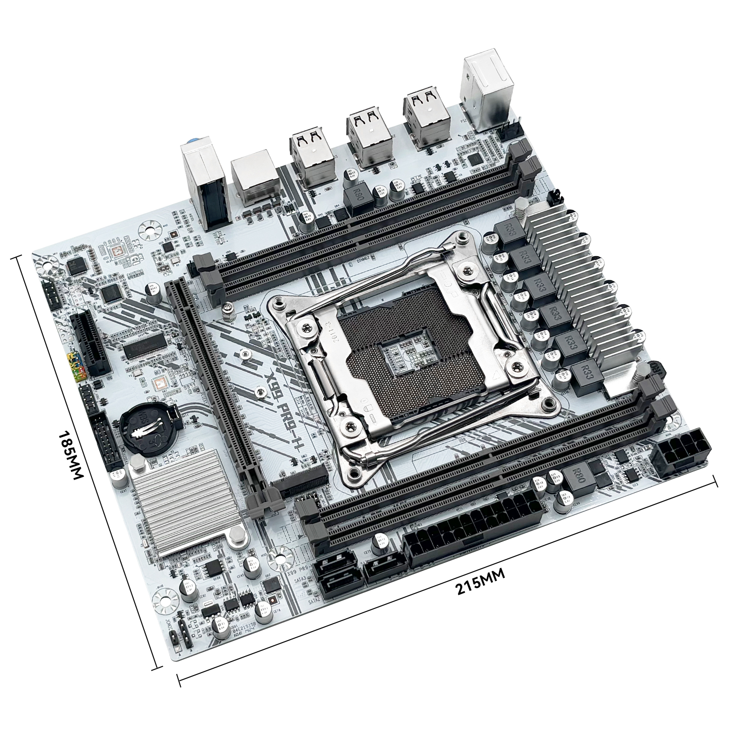 MACHINIST White X99 Motherboar – Gaming Accessories Combo recenzja i cena