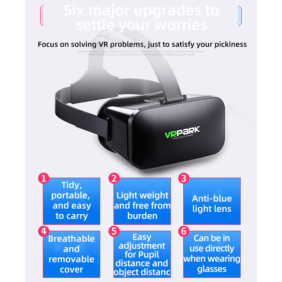Virtual Reality Helmet VR Glas – Virtual Gaming Accessories recenzja i cena
