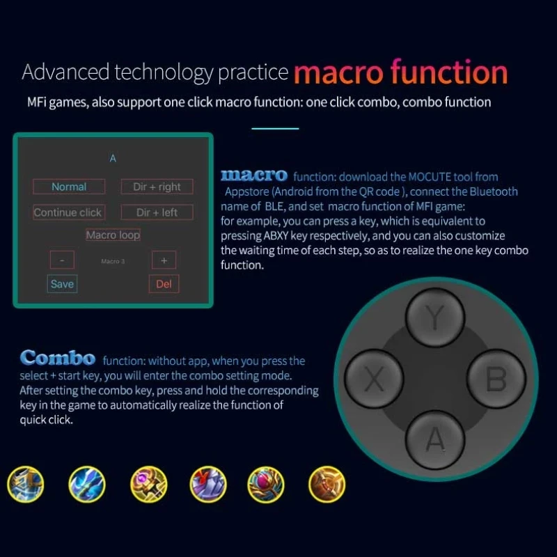 Cell Phone Gamepad Joystick Fo – Gaming Accessories For Your Phone recenzja i cena
