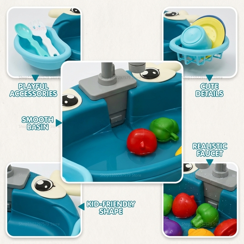 Children Play Kitchen Set with – Gaming Accessories 10 Year Old recenzja i cena