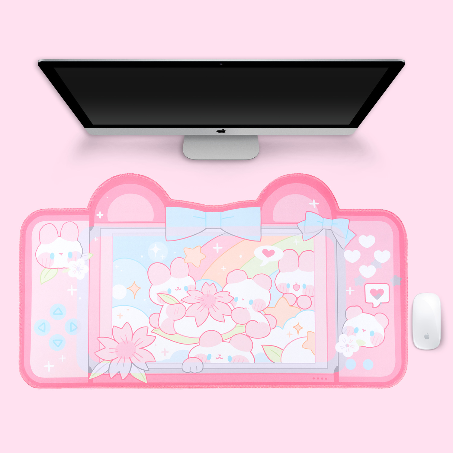 Extra Large Kawaii Gaming Mous – Gaming Accessories Laptop recenzja i cena