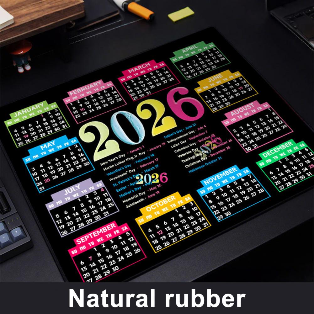 2026 Calendar Mouse Pad Waterp – Gaming Accessories Laptop recenzja i cena
