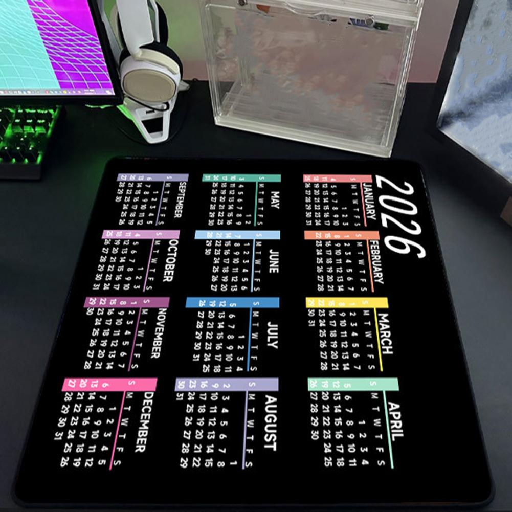 2026 Calendar Mouse Pad Waterp – Gaming Accessories Laptop recenzja i cena