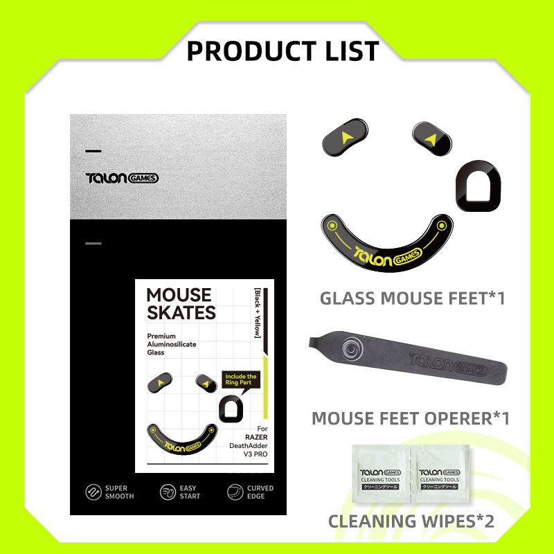 TALONGAMES Glass Mouse Feet Sk – Gaming Accessories Razer recenzja i cena