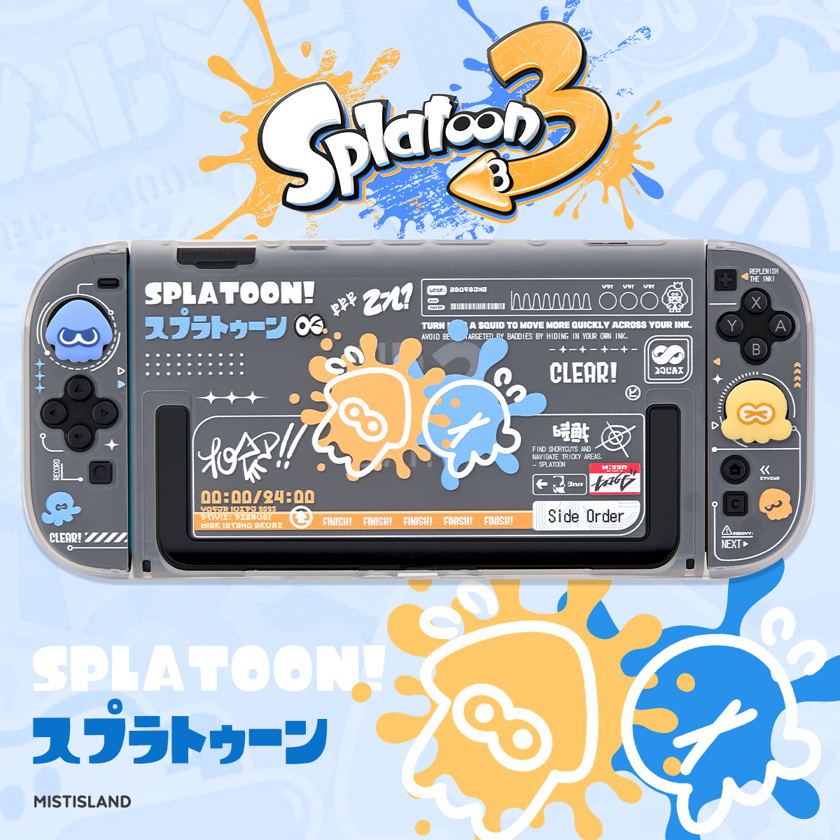 Splatoon 3 Switch 2 Gen Split  – Gaming Handheld Accessories recenzja i cena