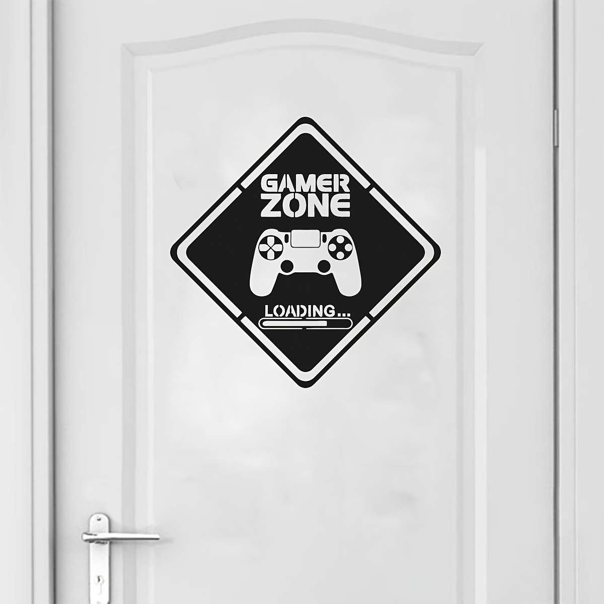 1pc Gamer Zone Door Decal Wall – Gaming Accessories For Room recenzja i cena