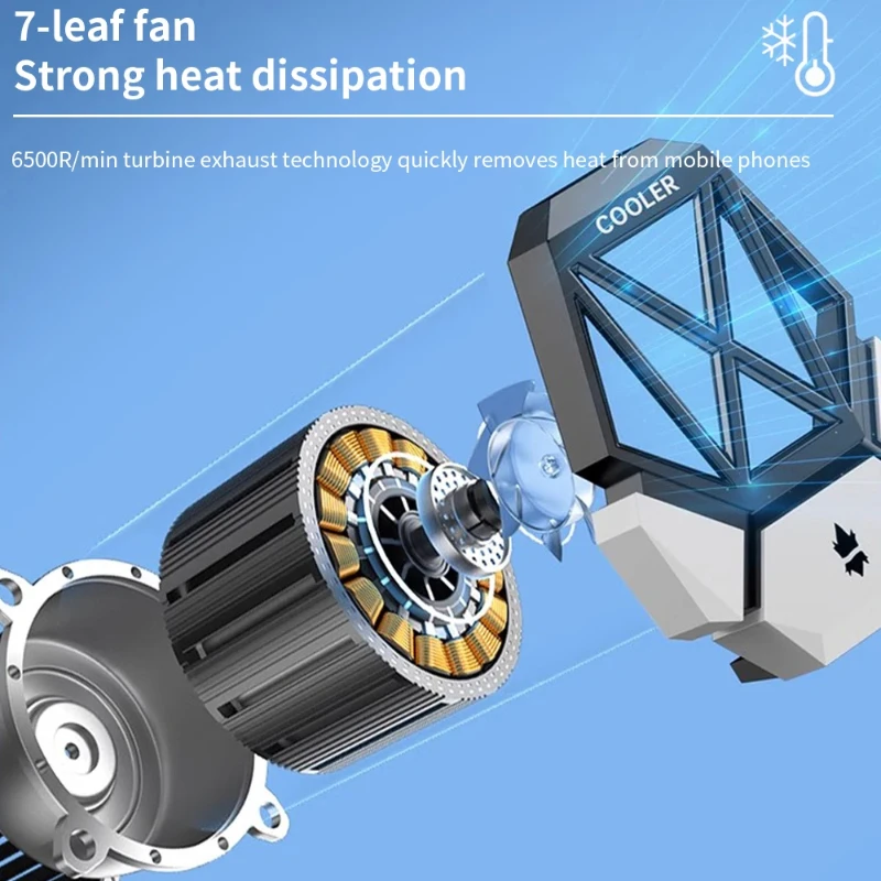 DY08 Mobile Phone Cooling Fan  – Gaming Accessories For Room recenzja i cena