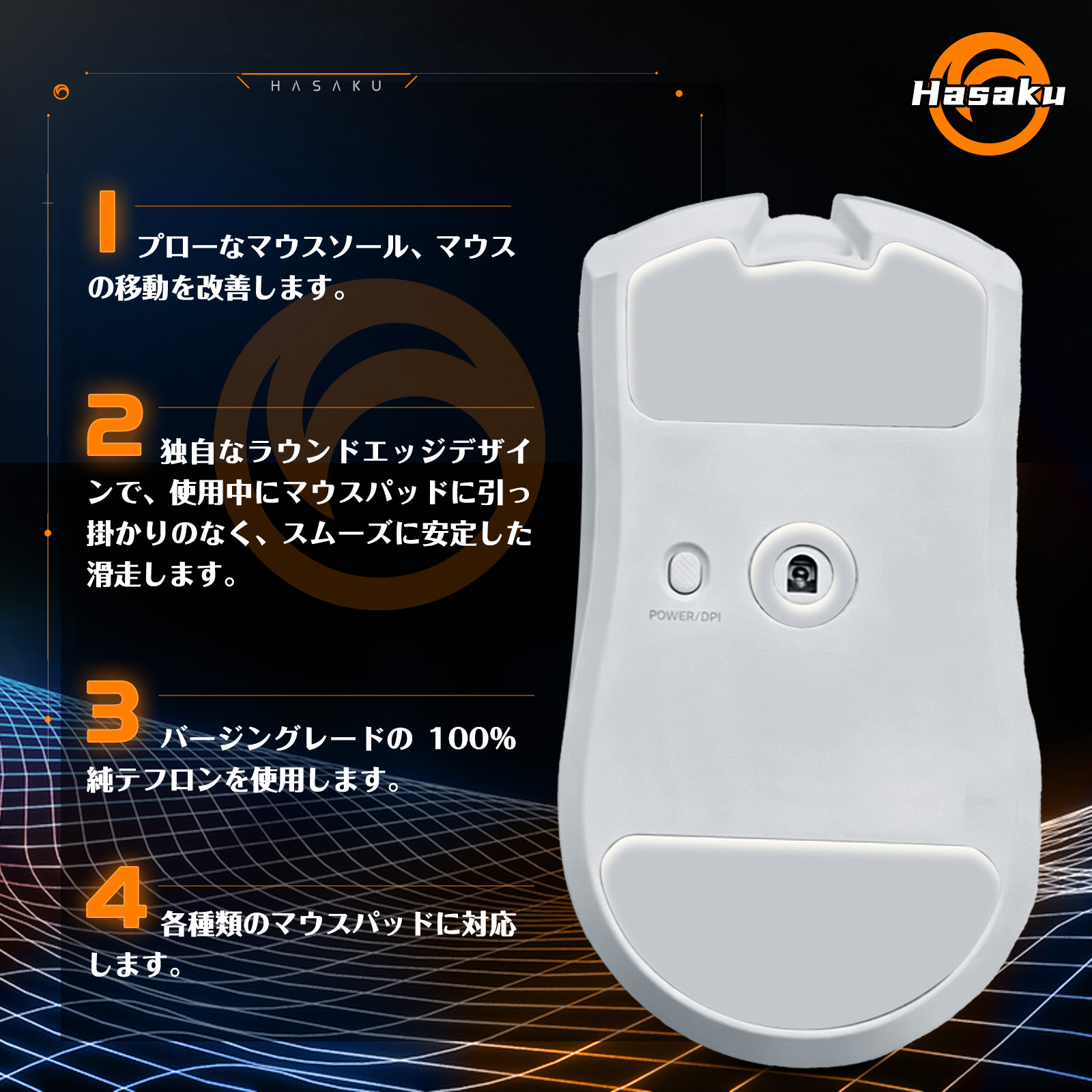 2 Sets HASAKU Rounded Curved E – Gaming Accessories Razer recenzja i cena
