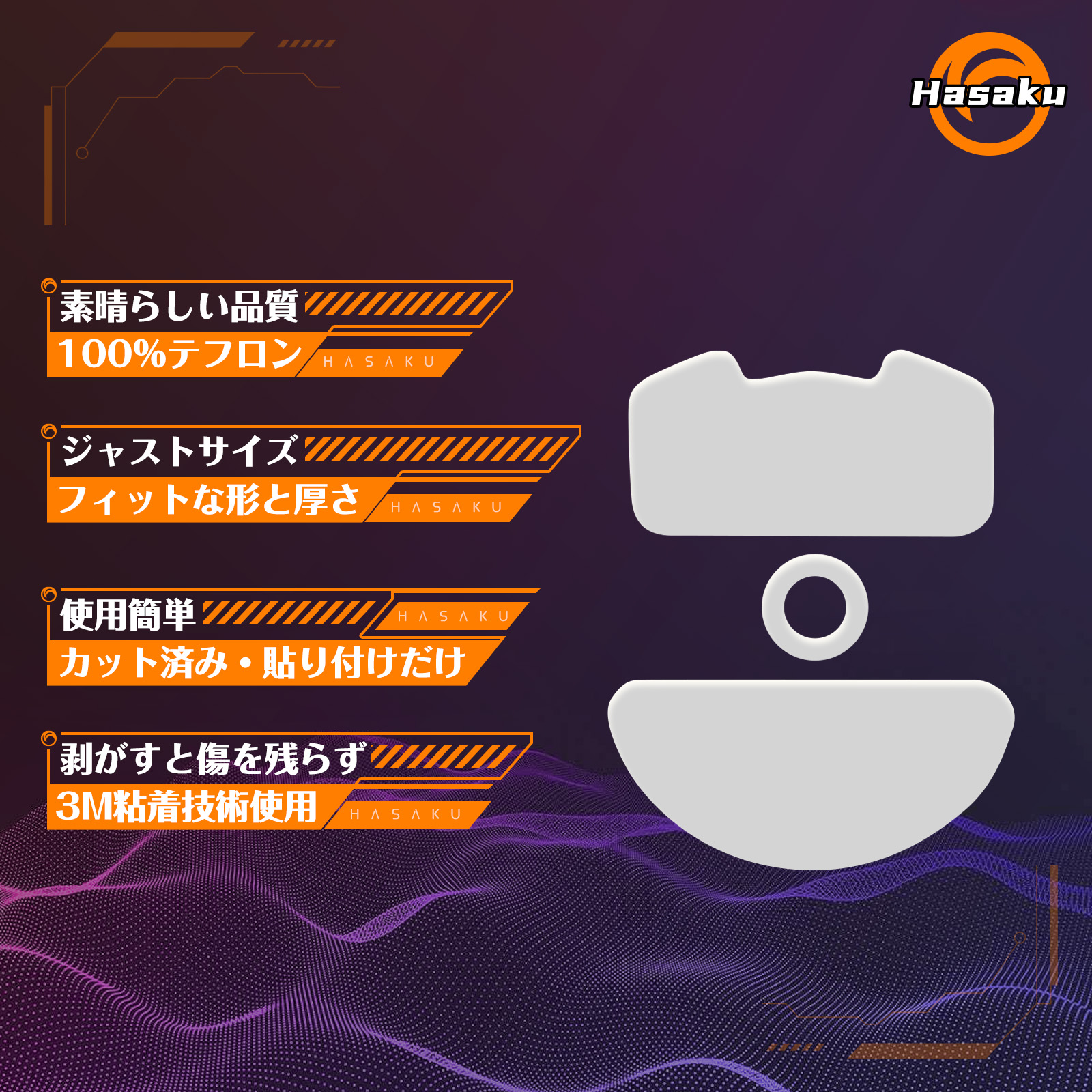 2 Sets HASAKU Rounded Curved E – Gaming Accessories Razer recenzja i cena