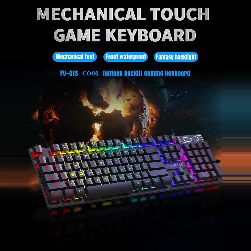 104 Keys Mechanical feel Keybo – Gaming Accessories Razer recenzja i cena