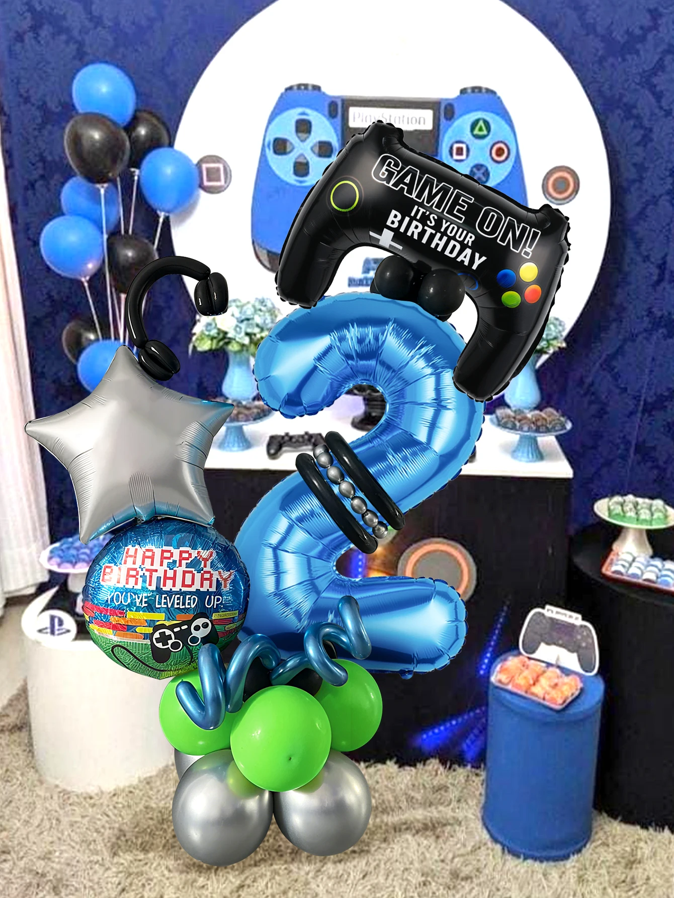 32PCS Game Theme Birthday Numb – Gaming Accessories For Room recenzja i cena