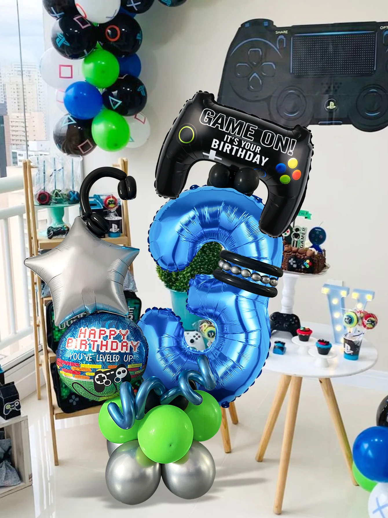 32PCS Game Theme Birthday Numb – Gaming Accessories For Room recenzja i cena