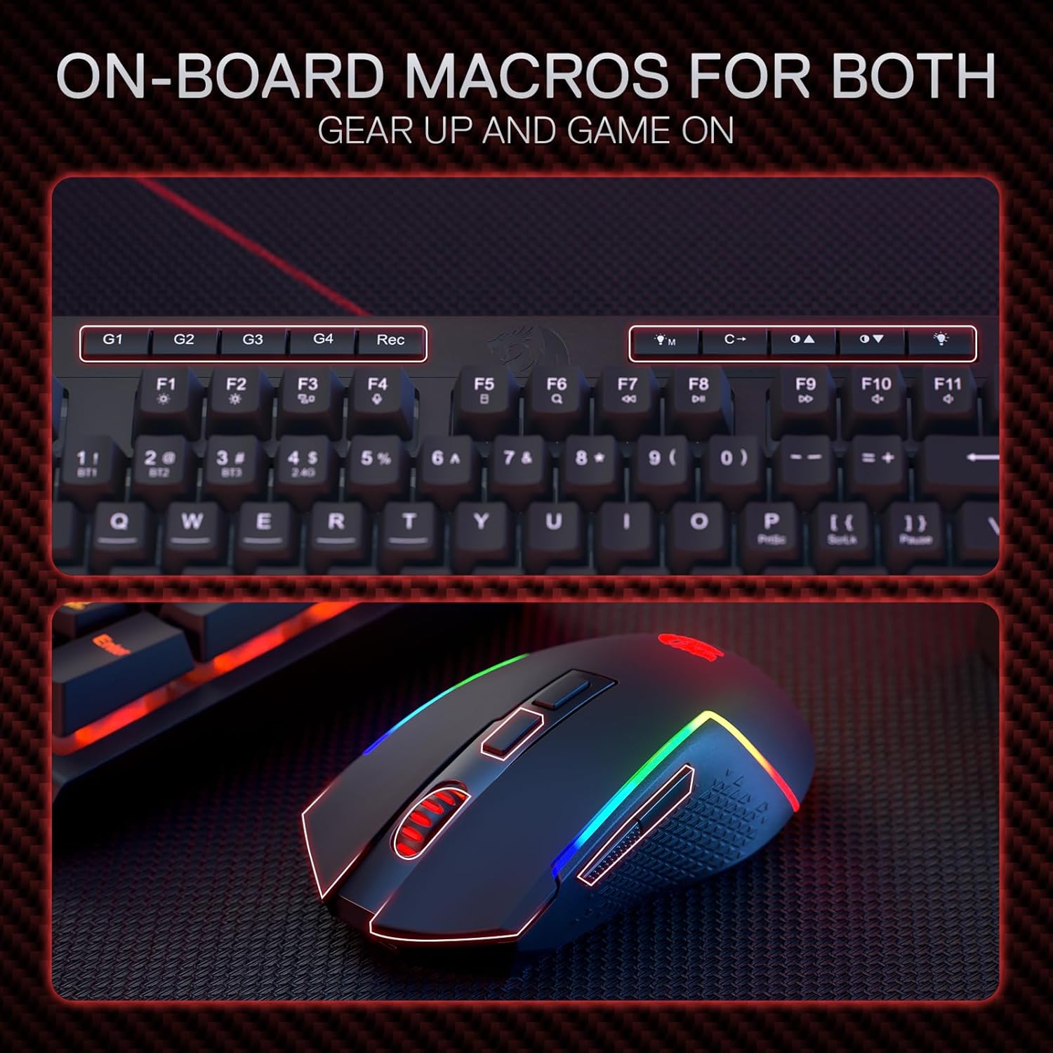 Redragon S142 Wireless Gaming  – Gaming Accessories Combo recenzja i cena