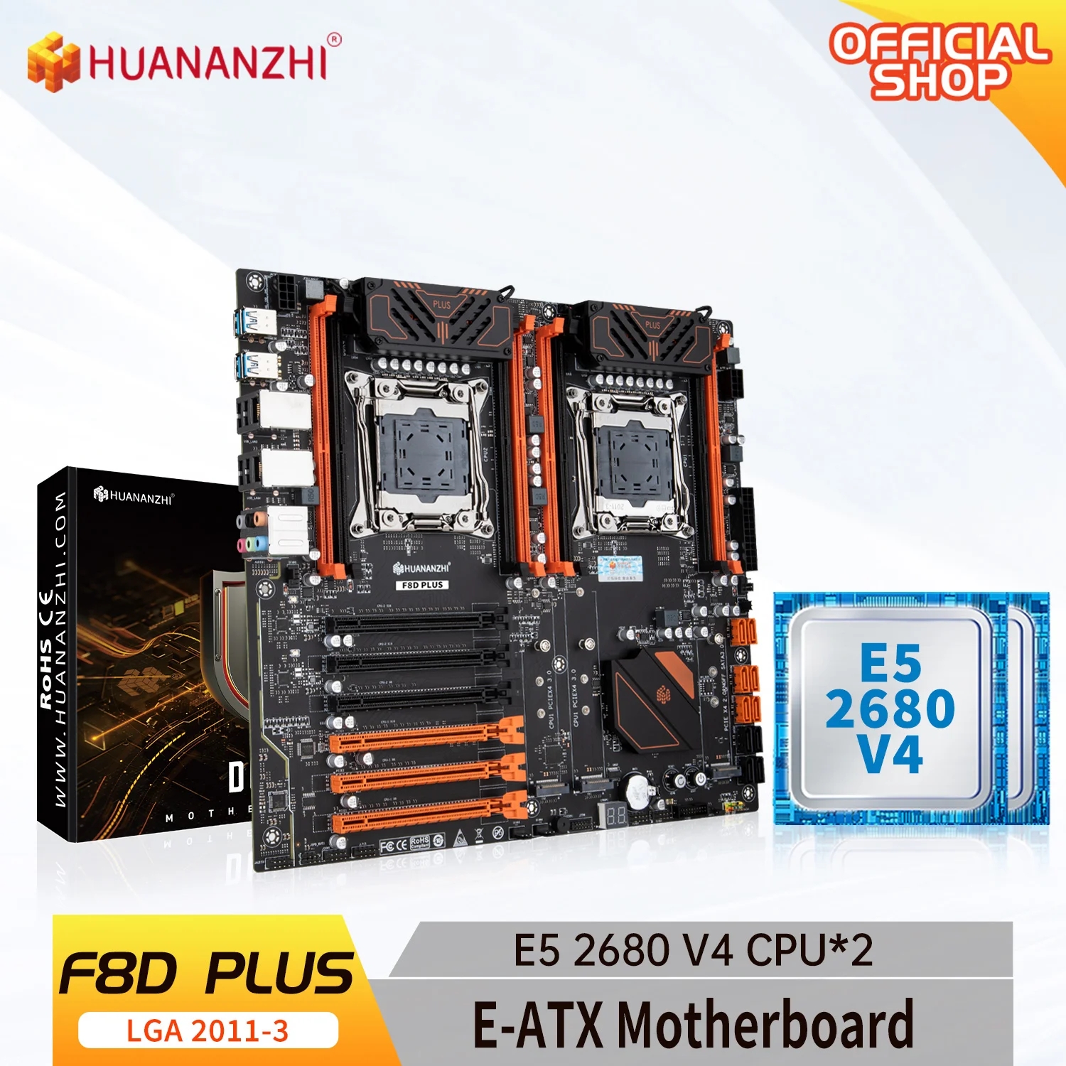 HUANANZHI X99 F8D PLUS LGA 201 – Gaming Accessories Combo recenzja i cena