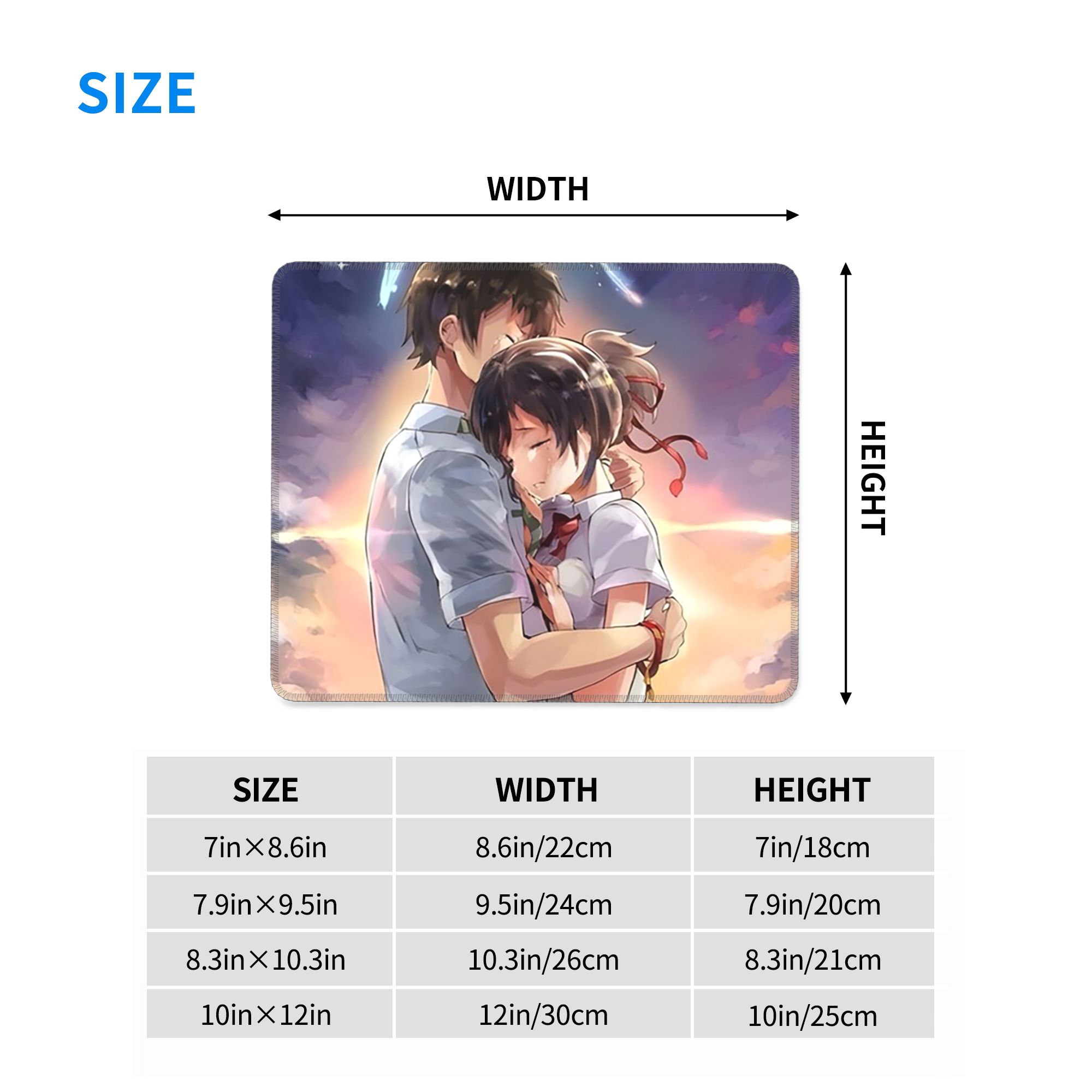 Japanese Anime Your Name Mouse – Gaming Accessories Name recenzja i cena