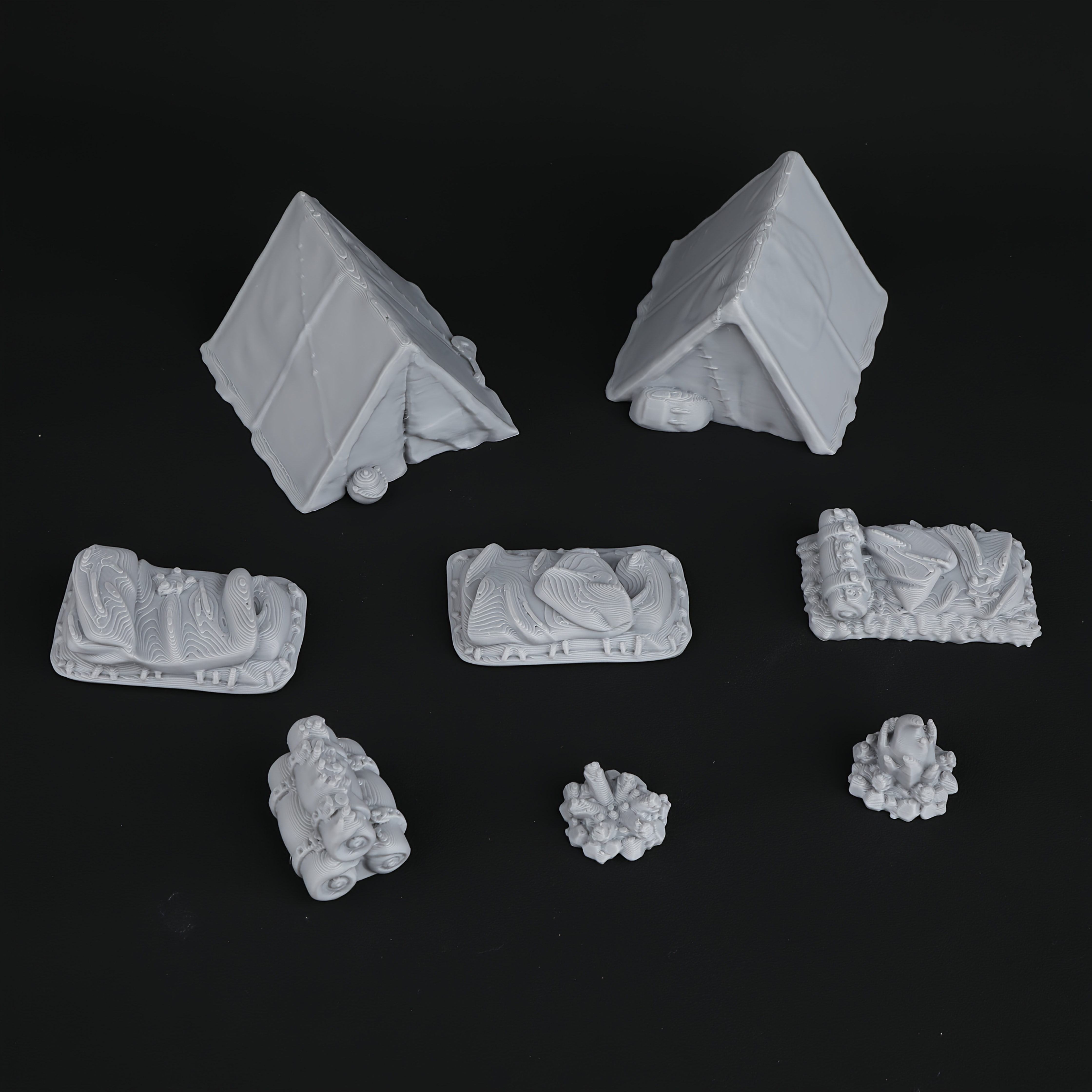 8pcs RPG Adventurer's Camp Min – Gaming Handheld Accessories recenzja i cena