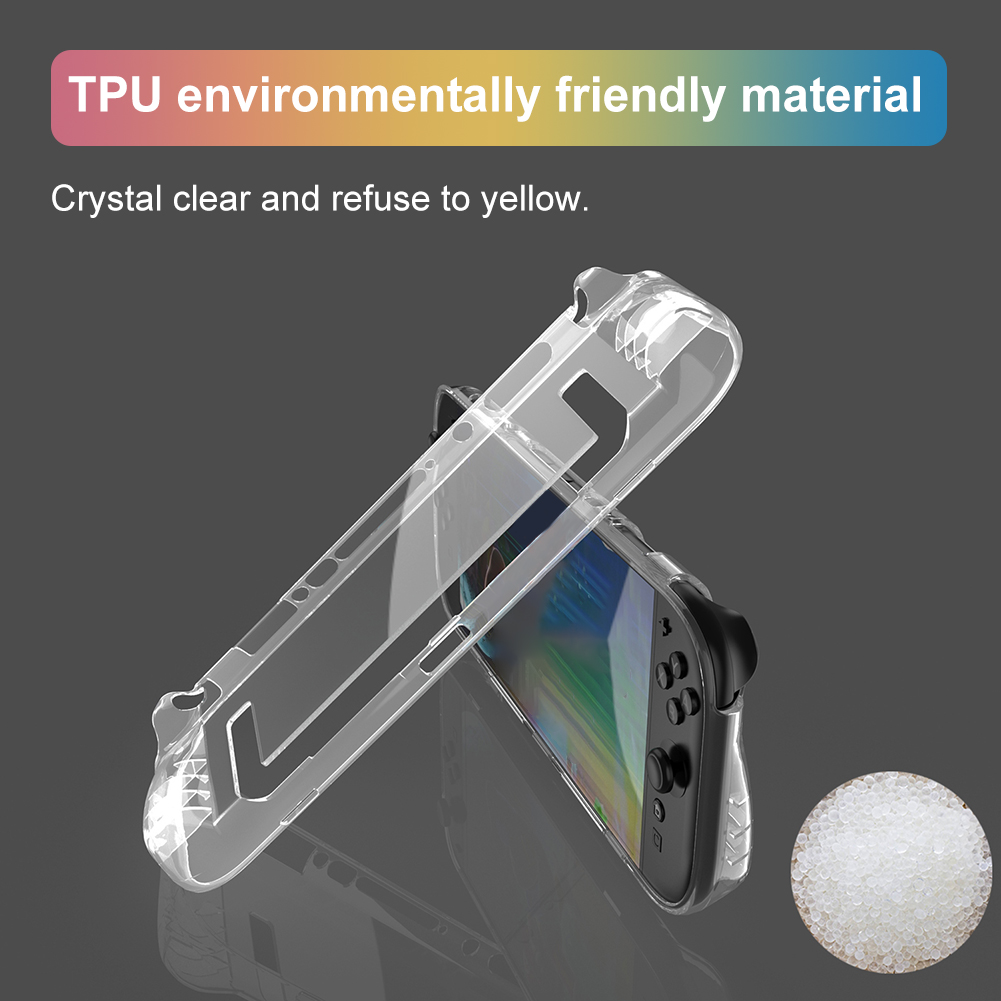 1/2/3Pcs Transparent TPU Case  – Gaming Handheld Accessories recenzja i cena