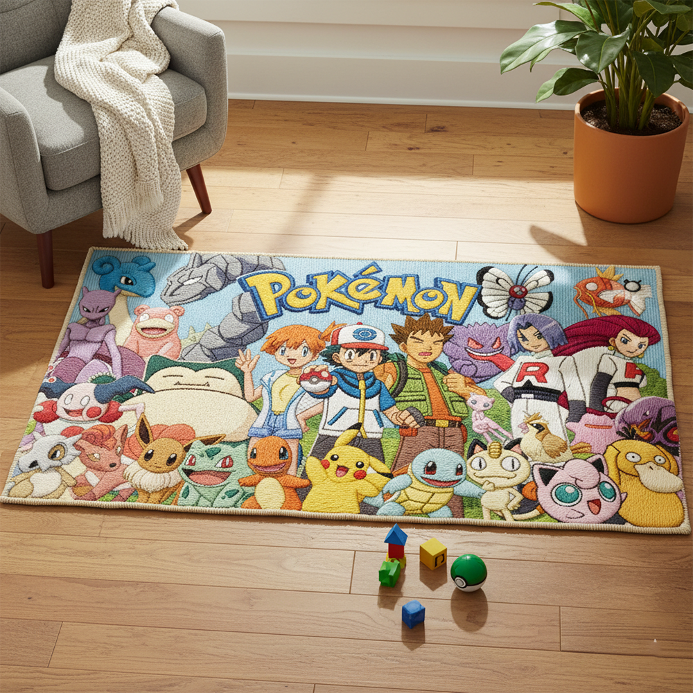 Pokemon Anime Rug: Gotta Catch – Gaming Accessories Kids recenzja i cena