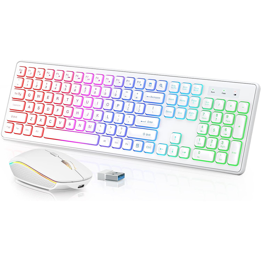 Backlit Wireless Keyboard and  – Gaming Accessories Combo recenzja i cena