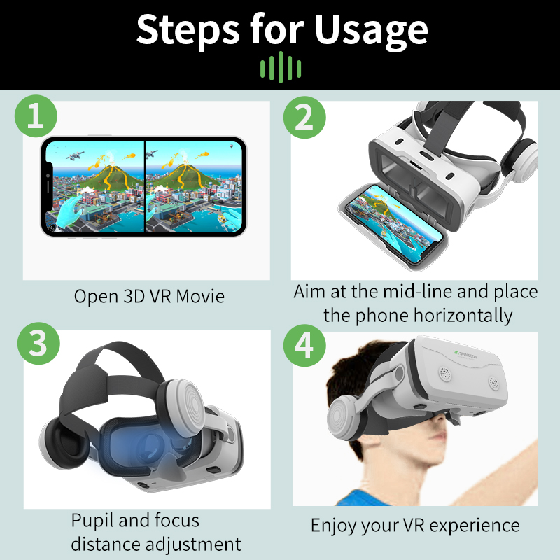Virtual Reality VR Glasses 3D  – Gaming Accessories 10 Year Old recenzja i cena