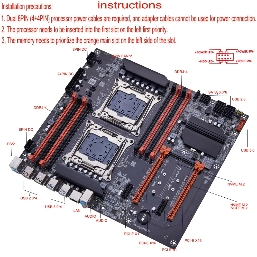 X99 Dual CPU SOYO Gaming Mothe – Gaming Accessories Combo recenzja i cena