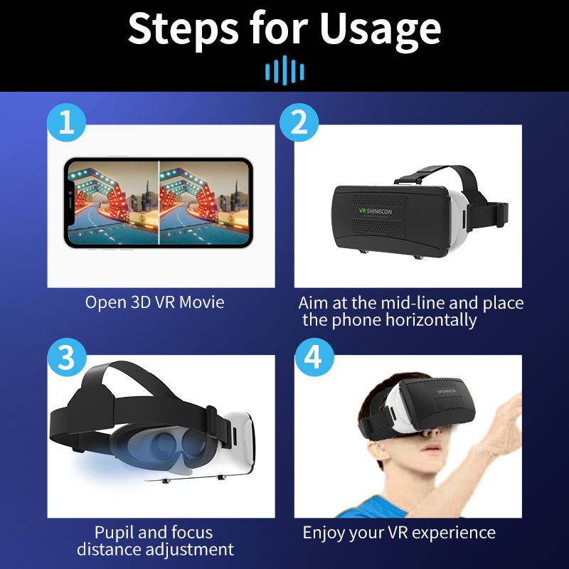 3D Virtual Reality VR Glasses  – Gaming Accessories 10 Year Old recenzja i cena